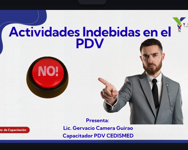 Actividades Indebidas en el Establecimiento PDV CEDISMED
