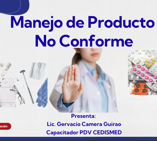 Producto No Conforme PDV Cedismed